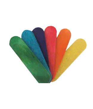 מקלות ארטיק צבעוני מיני כ100 יח