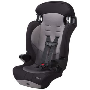 כיסא בטיחות משולב בוסטר פינאלה Finale DX עם רצועות - שחור/אפור קוסקו