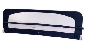 מגן מיטה ברוחב 1.2 מטר למיטות מעבר / נוער - כחול נייבי  אינפנטי