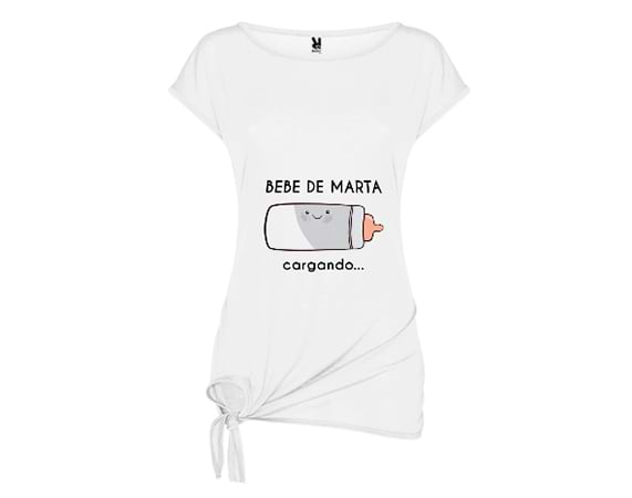monigote de nieve Antagonismo Escándalo Camiseta de embarazadas "Bebé cargando" - Regalos originales