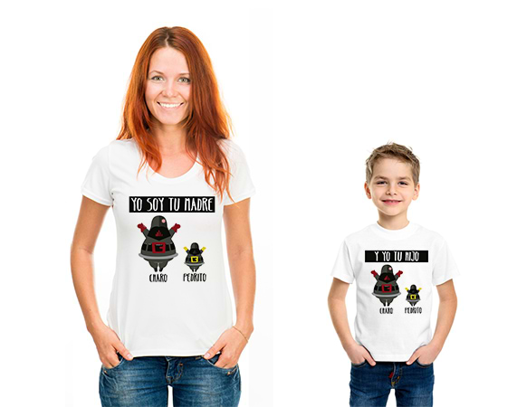Camisetas para e hijo "Yo soy madre"