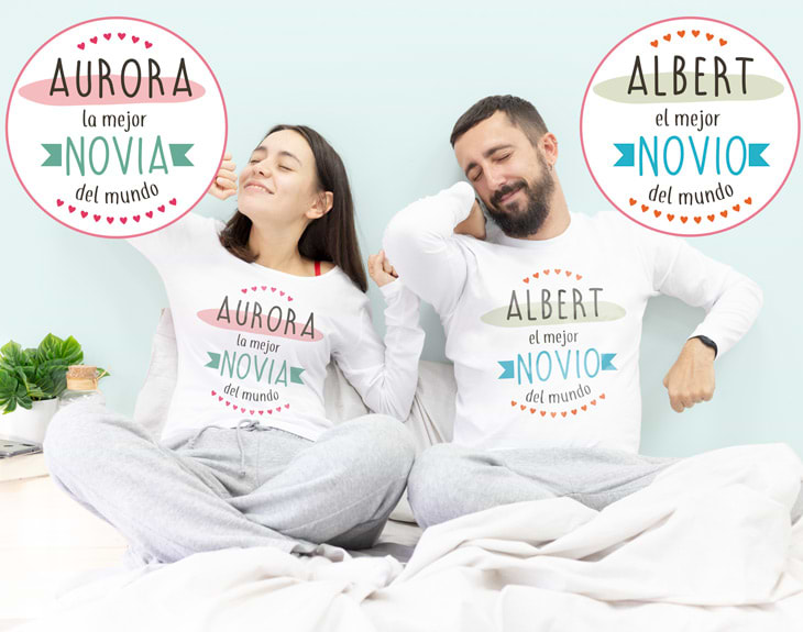 Pijamas para "Mejores novios mundo"