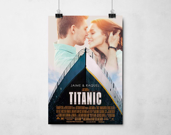 towel "Titanic"· Movie