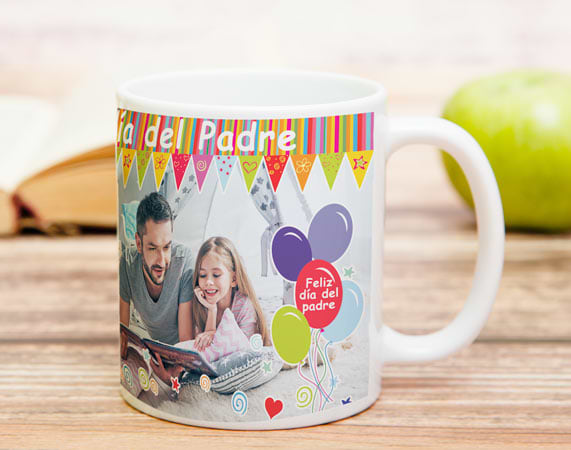 Salir profundidad grande Tazas personalizadas-papa-día del padre-padres