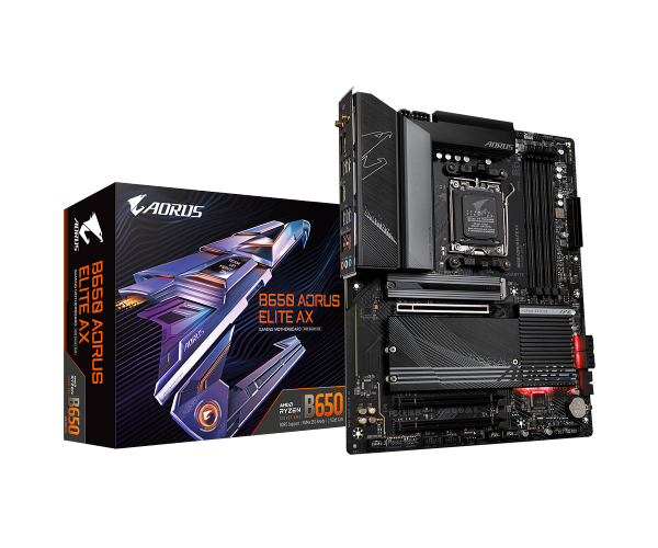 לוח אם Gigabyte B650 AORUS ELITE AX 1.2 WIFI AM5 DDR5 ATX