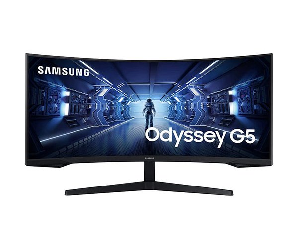 מסך מחשב ‏34 ‏אינטש Samsung C34G55TWWP SAML34550 UWQHD סמסונג