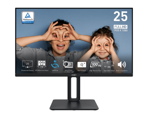 מסך מחשב ‏24.5 ‏אינטש MSI PRO MP251P 4711377236553 Full HD