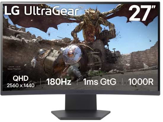 מסך מחשב LG UltraGear 27GS60QCB QHD