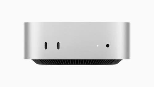 מחשב מק מיני Mac mini Apple M4 chip with 10 core CPU and 10 core GPU, 16GB, 512GB SSD MU9E3AE/A