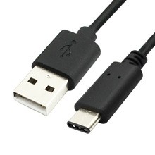 כבל USB2.0 תקע C זכר - A זכר 3 מטר, לטעינה מהירה 5V5A / 9V3A