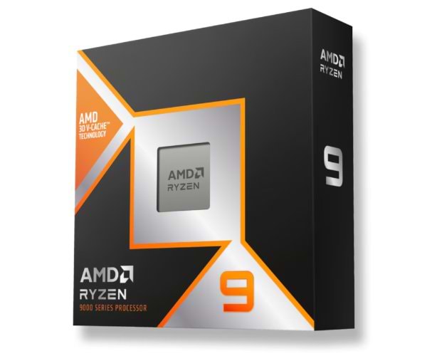 מעבד מעבד AMD Ryzen 9 9950X3D AM5 16 Cores 32 Threads up to 5.7Ghz 100-100000719WOF