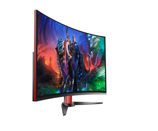 מסך גיימינג Solid 31.5 FHD VA 4Ms HDMI DP Curved 180HZ CG32GW8