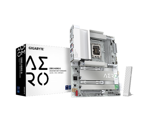 לוח לאינטל דור 15 Gigabyte Z890 AERO G DUAL 2.5 Lan 5Xm.2 TB4