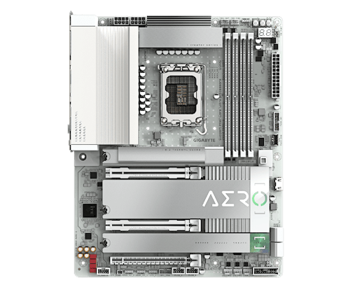 לוח לאינטל דור 15 Gigabyte Z890 AERO G DUAL 2.5 Lan 5Xm.2 TB4