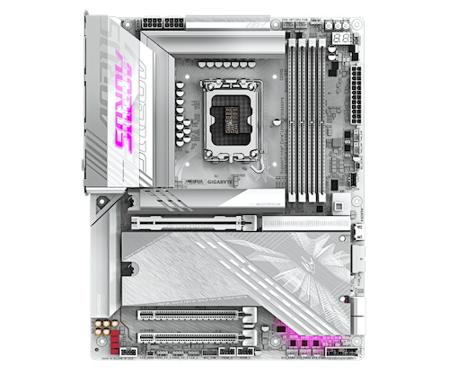 לוח לאינטל דור 15 Gigabyte Z890 AORUS ELITE X ICE ATX LGA1851