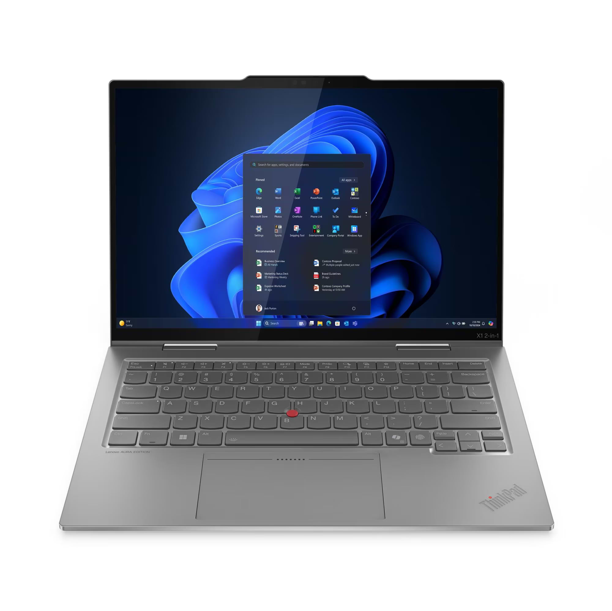 מחשב נייד Lenovo ThinkPad X1 2-in-1 Gen 10 21Q0007KIV לנובו