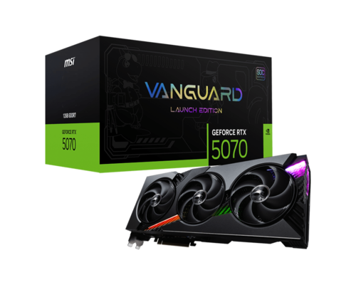 כרטיס מסך MSI MSI GeForce RTX 5070 12G VANGUARD SOC