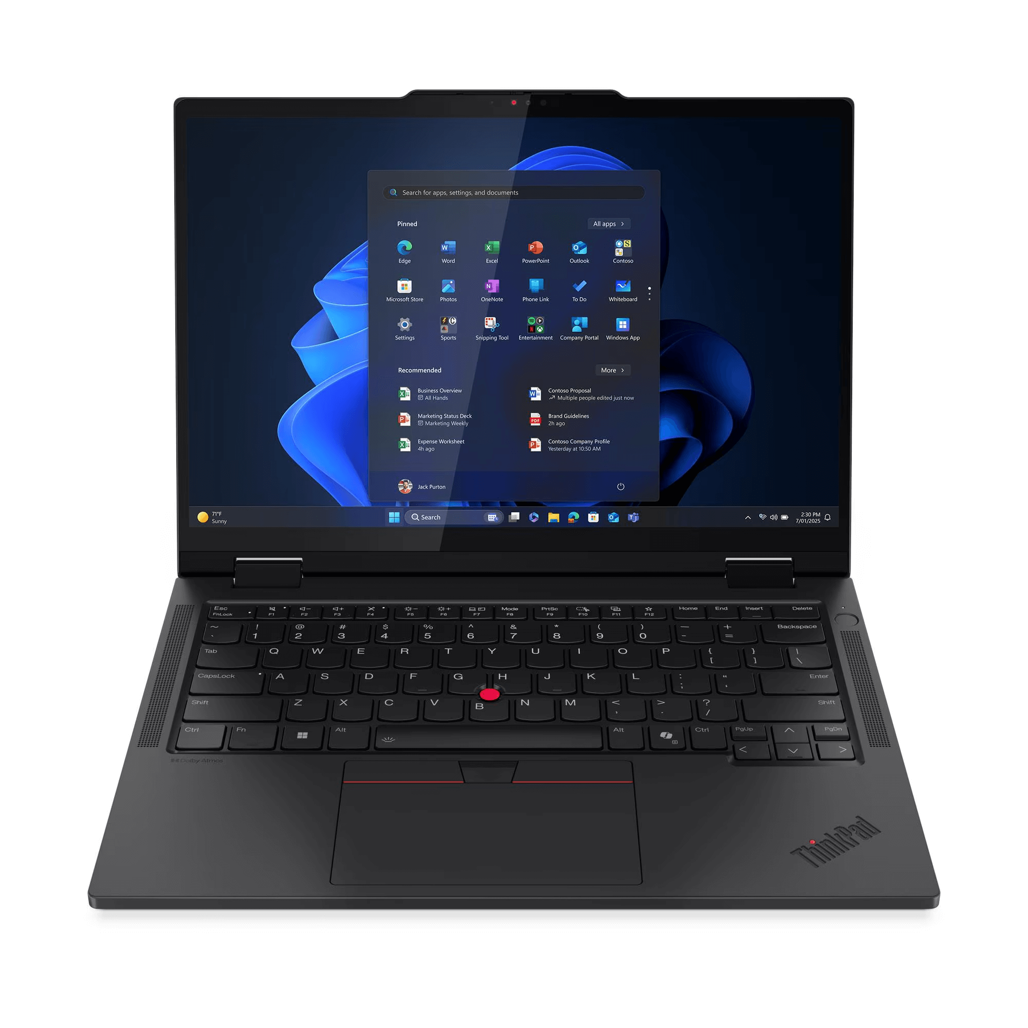 מחשב נייד Lenovo ThinkPad T14s 2-in-1 Gen 1 21R3002DIV לנובו