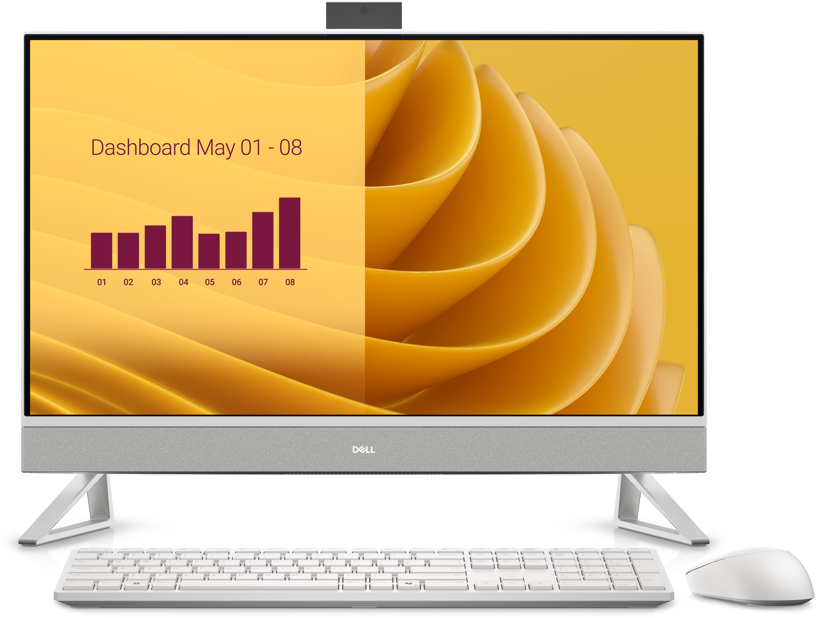 מחשב Dell 27 All-in-One EC27250 IN-RD33-16136 דל