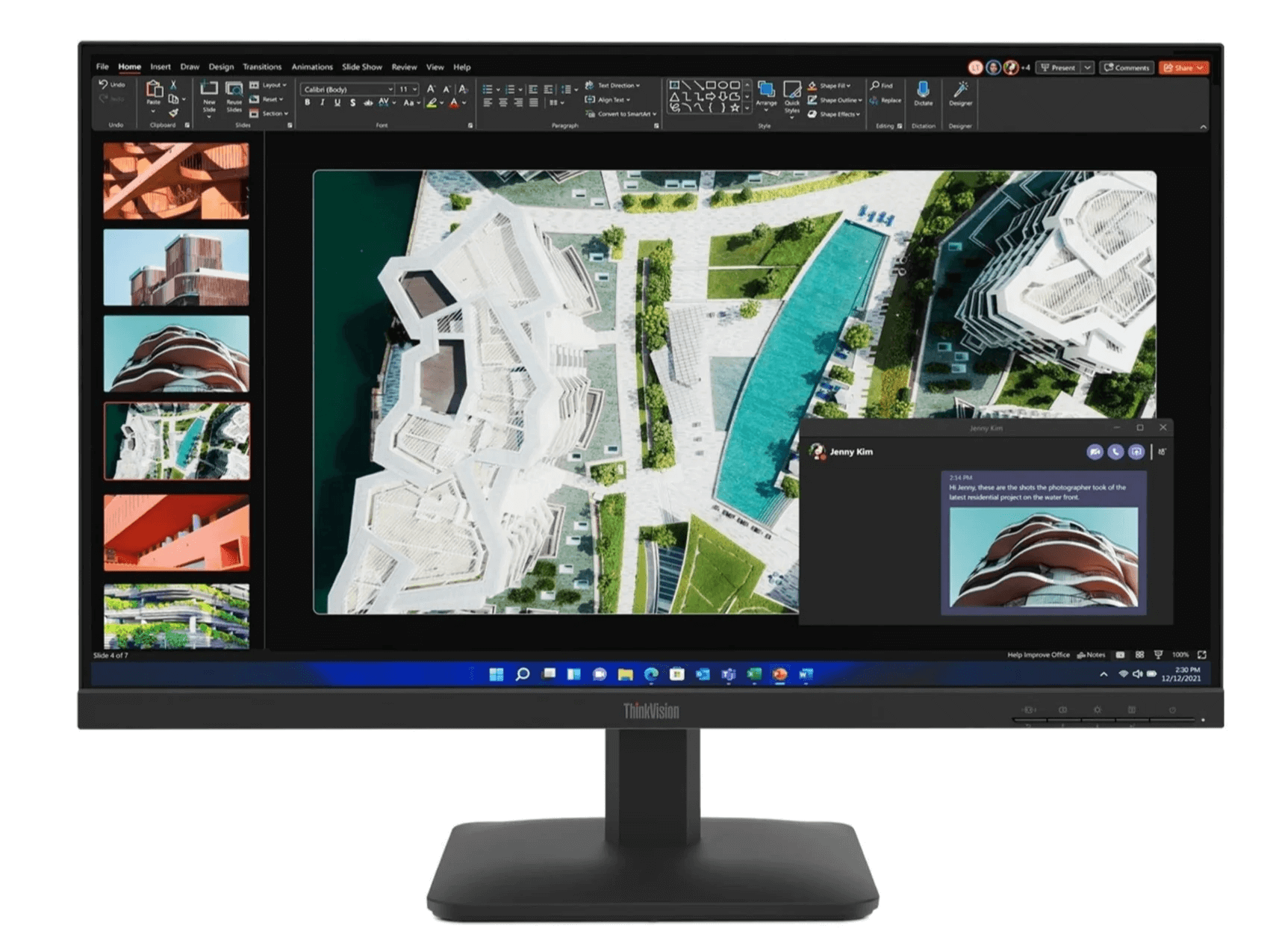 מסך מחשב Lenovo ThinkVision S27-4e 64BEKAT1IS