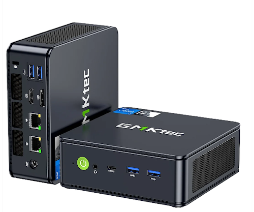 מחשב נייח קטן GMK-K7 Plus Intel I7-13620H 16GB 1TB NVME WIN11P