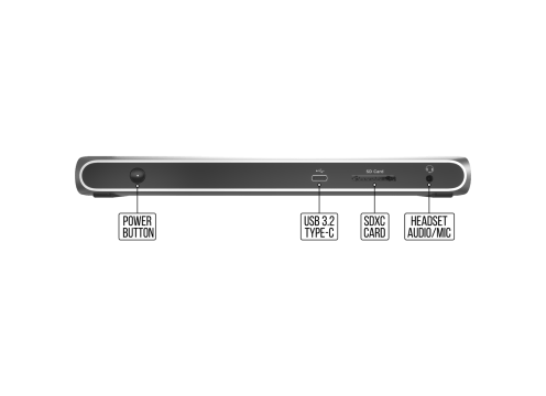  תחנת עגינה Corsair TBT100 Thunderbolt 3 Dock 
