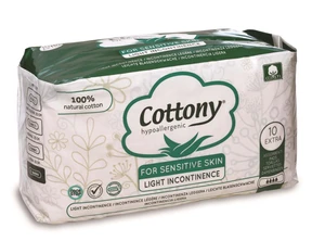 כותוני - תחבושות עבות במיוחד לבריחת שתן - 100% כותנה - cottony