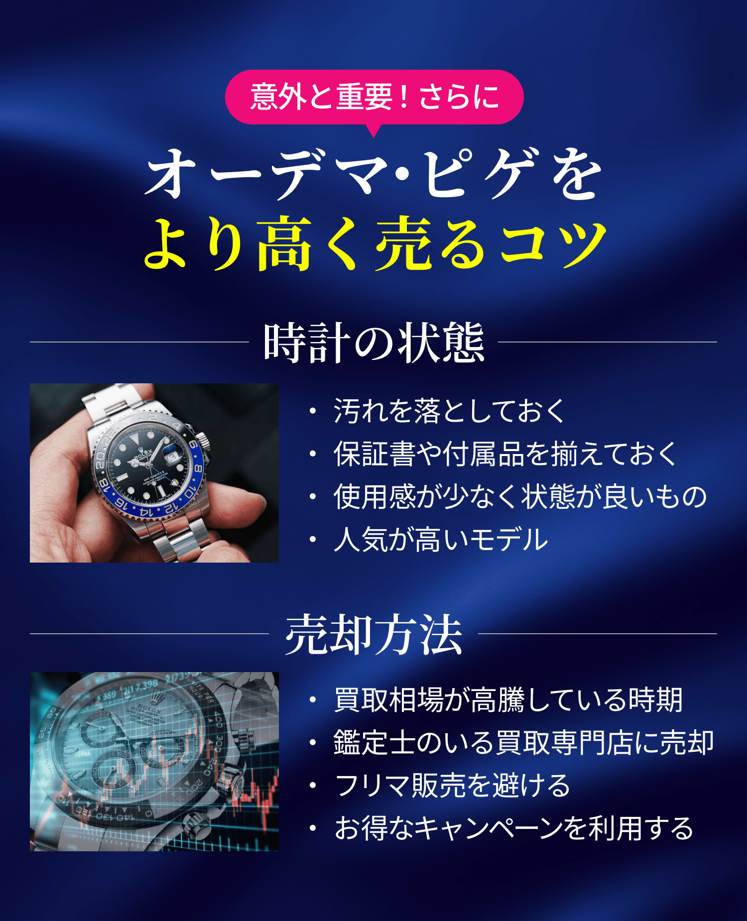 より高く売るコツ
