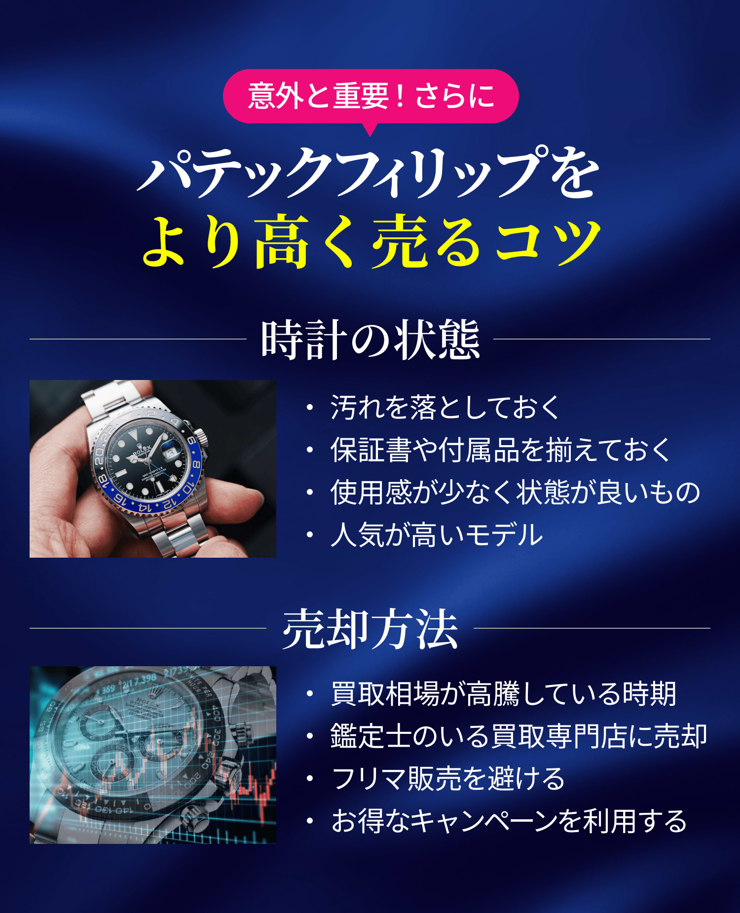 より高く売るコツ