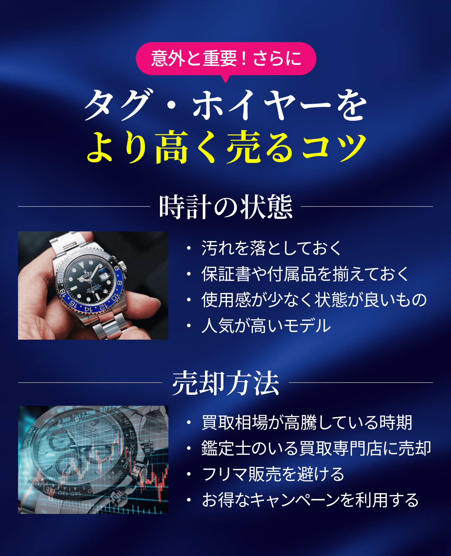 より高く売るコツ