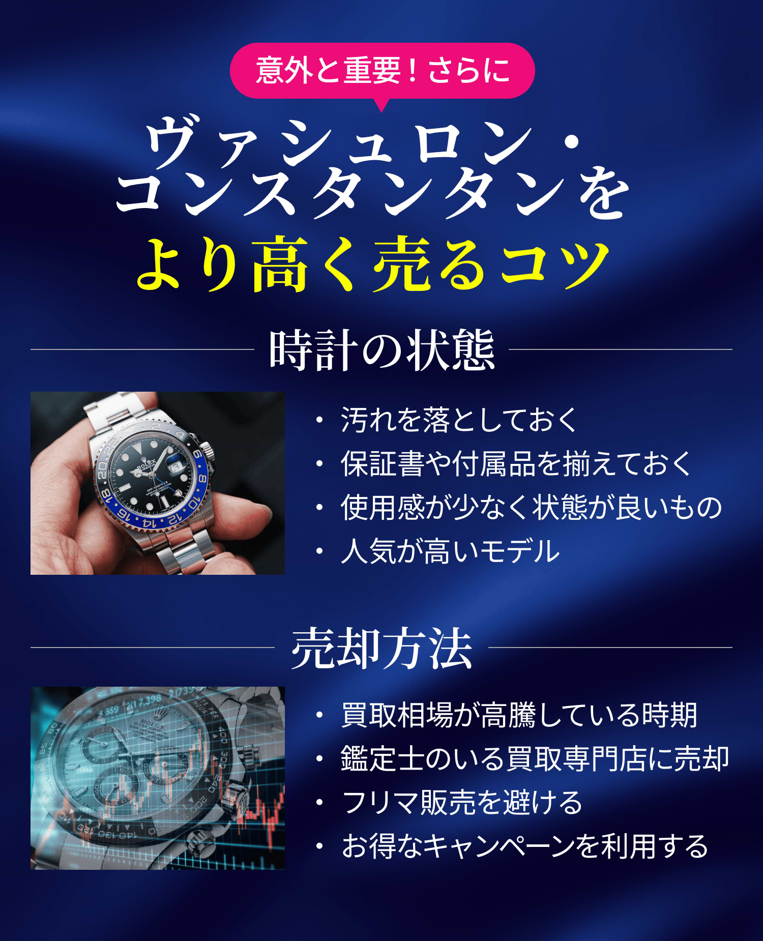 より高く売るコツ