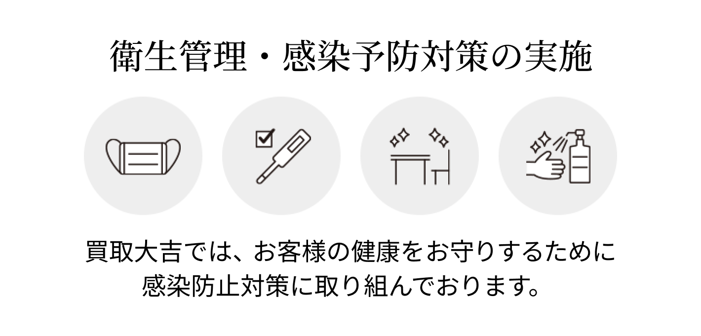 衛生管理・感染予防対策の実施