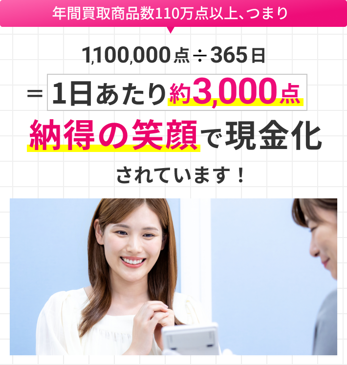 納得の査定