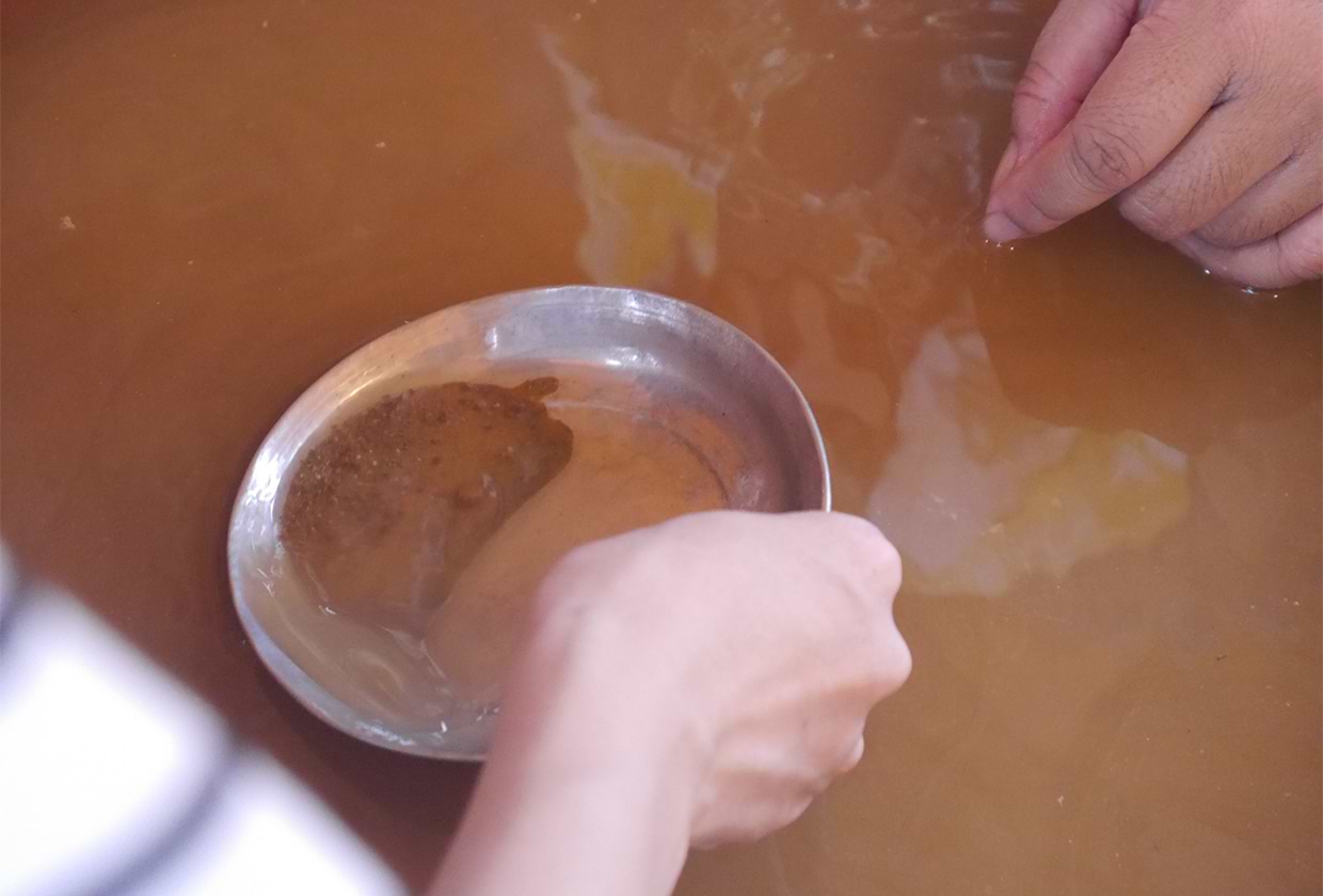 土肥金山 純金24K 砂金100粒⑪ めずらしい