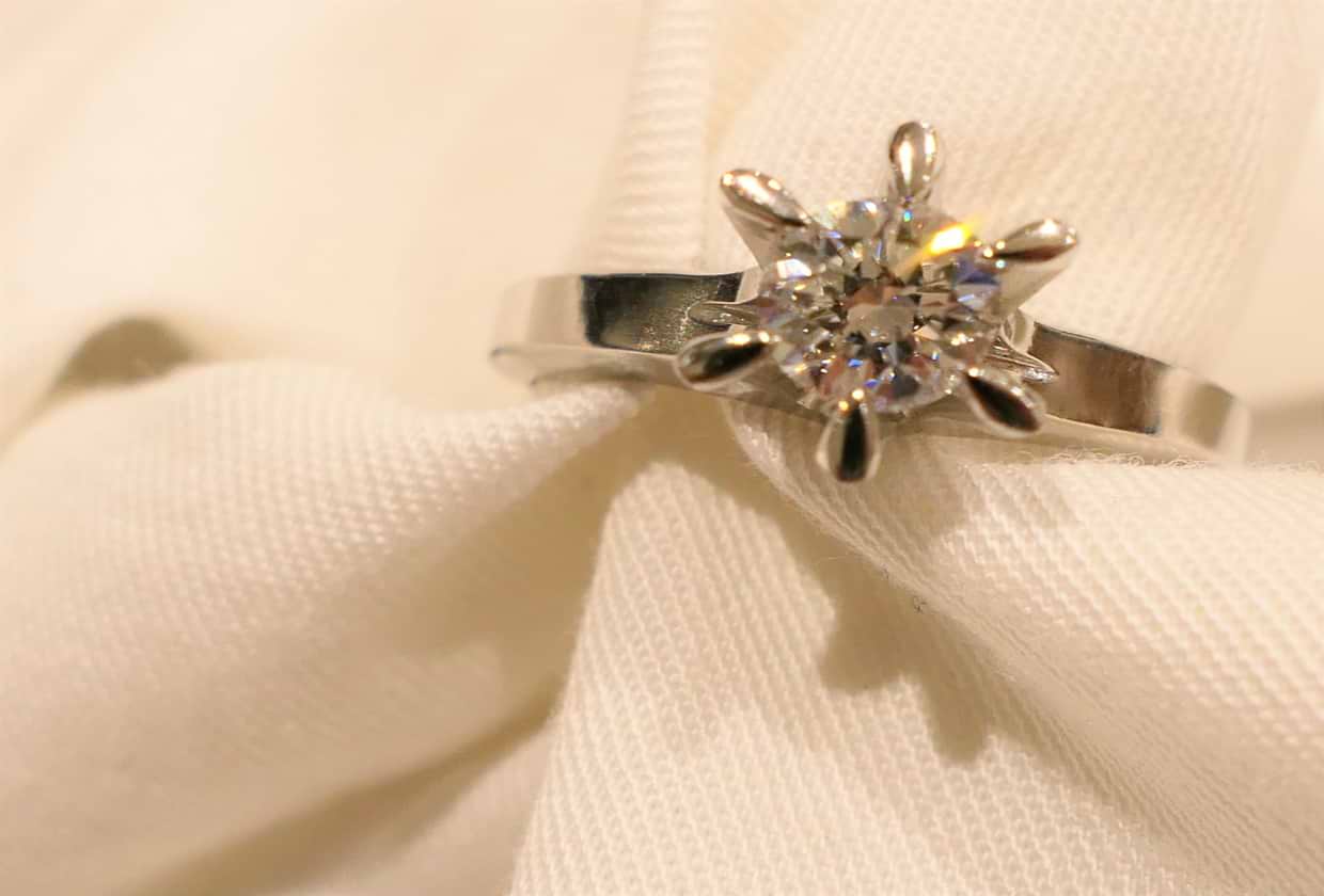 高品質」ダイヤモンド 1カラットプラチナネックレス96 世界最大、3106 