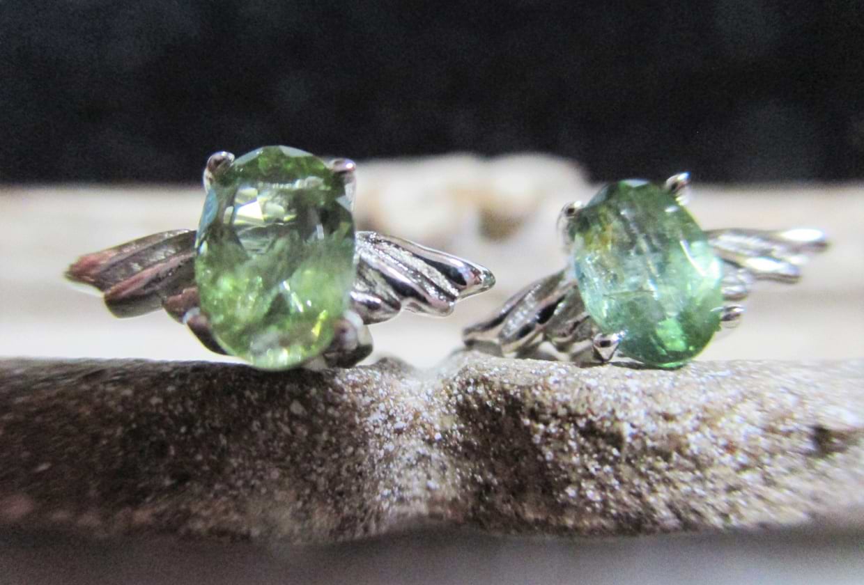 グリーントルマリン - ネックレス 