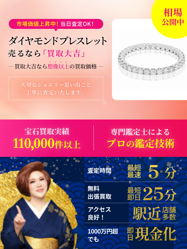 ダイヤモンド ブレスレット PLUSTER プラチナ テニス