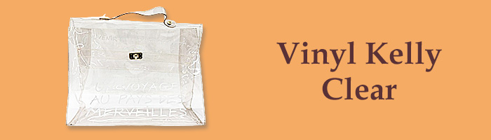 HERMES エルメス クリア ケリー 限定 クリア バッグ ビニール 未使用  