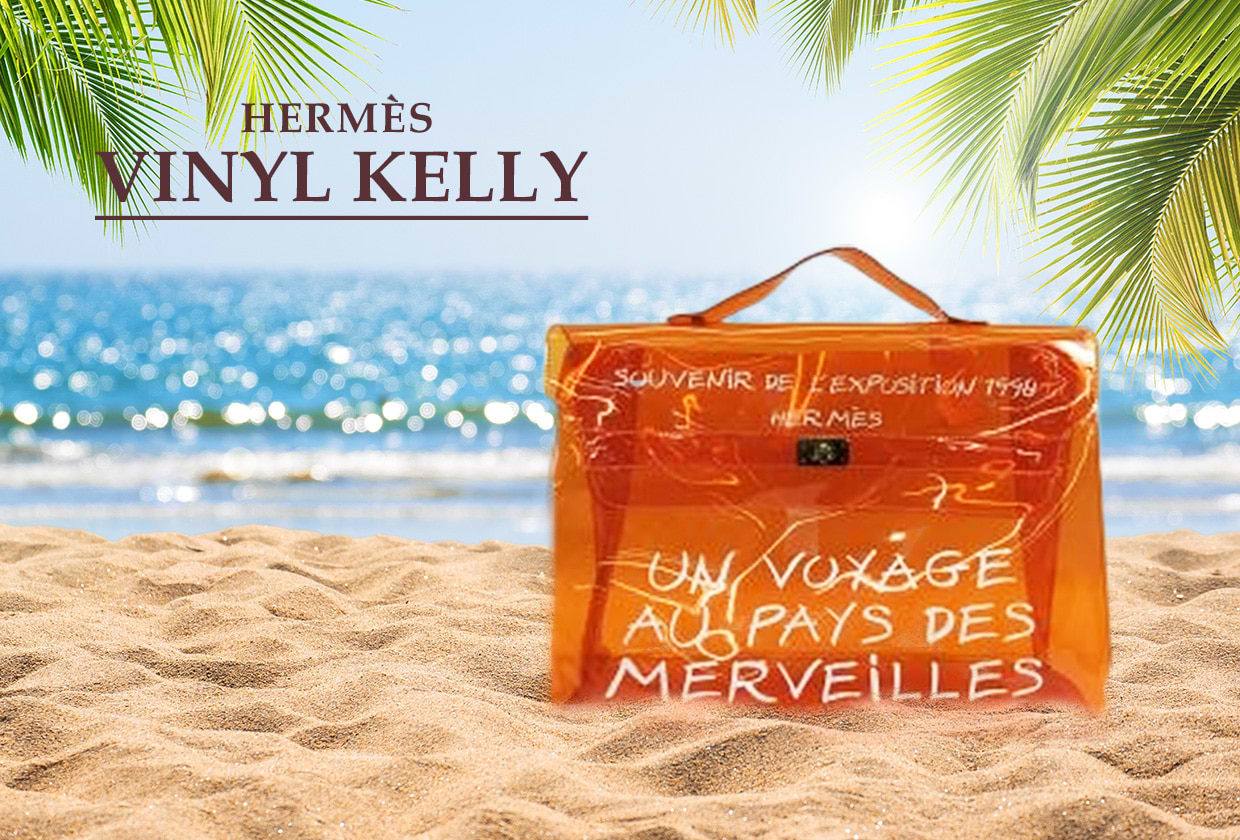 HERMES ビニールケリーバッグ 展示会限定品 エルメス「ビニールケリー  