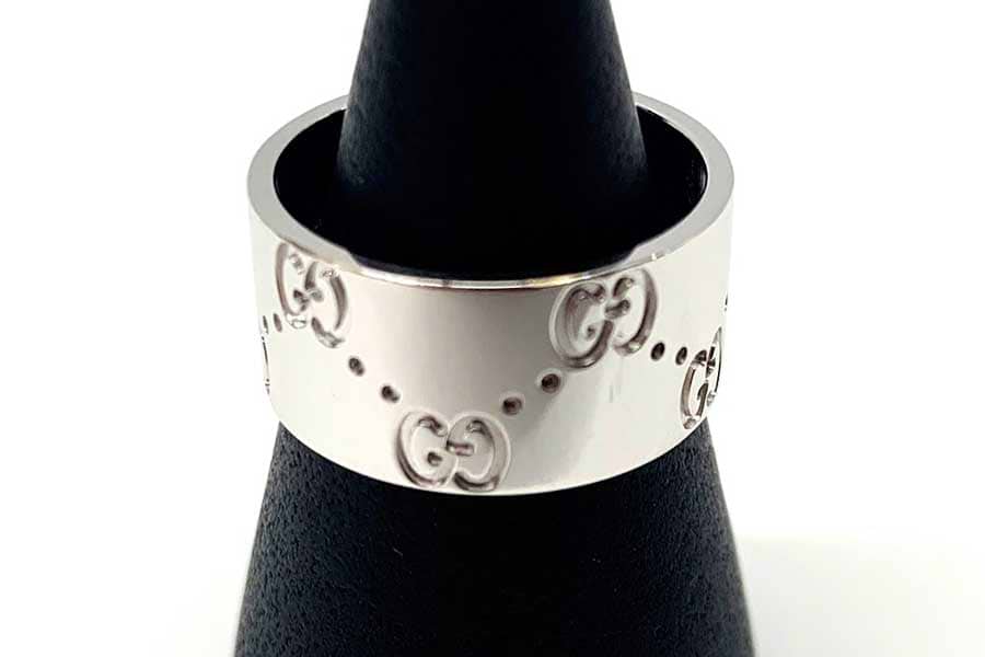 グッチ K18WG リング