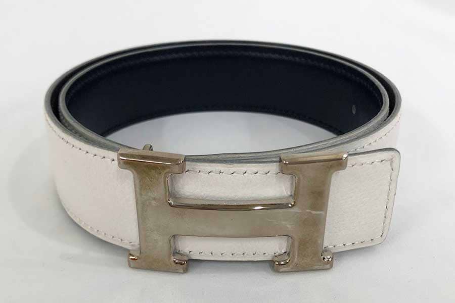 エルメス コンスタンスベルト ホワイト ヴォーエプソン □D