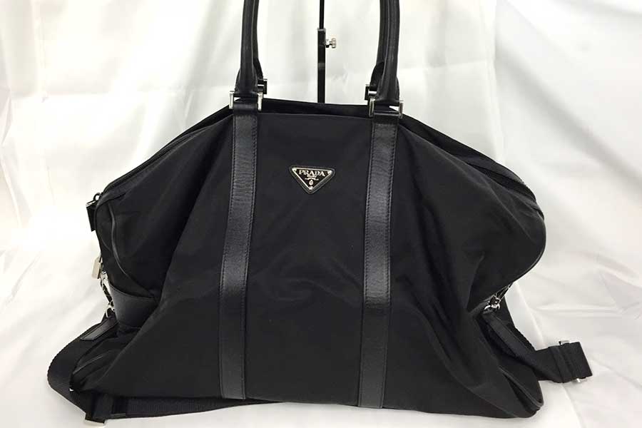 PRADA ボストンバッグ ナイロン×レザー V20S の買取実績｜最新
