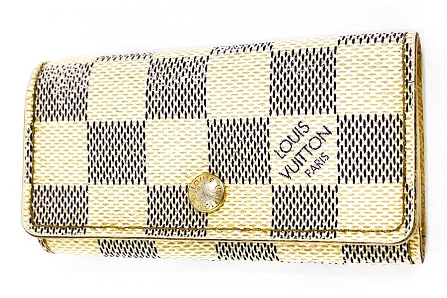 ルイ・ヴィトン ダミエアズール ミュレティクレ4 4連キーケース N60020