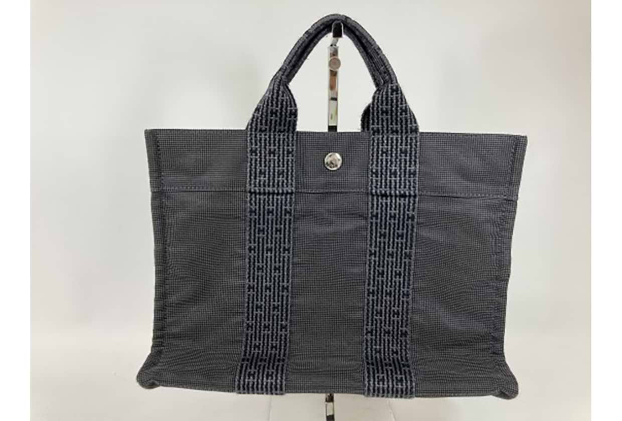 角破れ無し【エルメス】本物 HERMES エールライン トートPM 