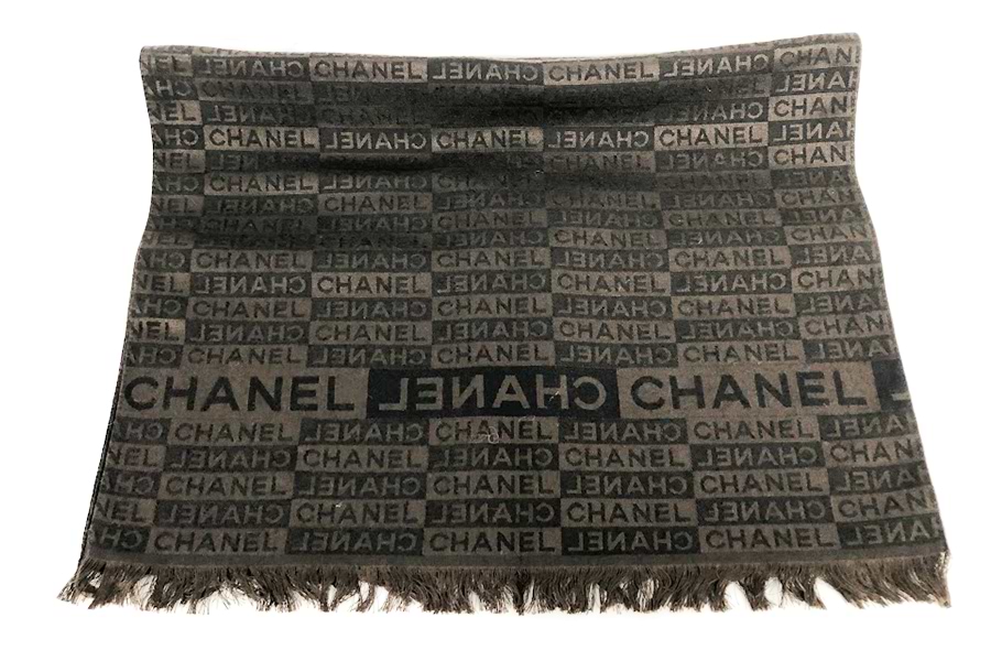 シャネル ストール ブラウン