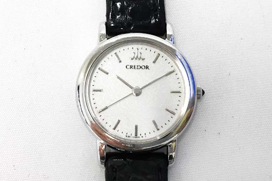 セイコー クレドール クォーツ　4J81-0AD0　18KT刻印　レディース時計　