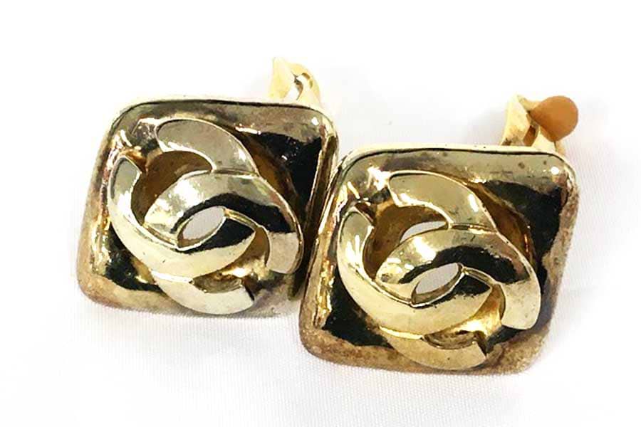 シャネル イヤリング ひし形 97P