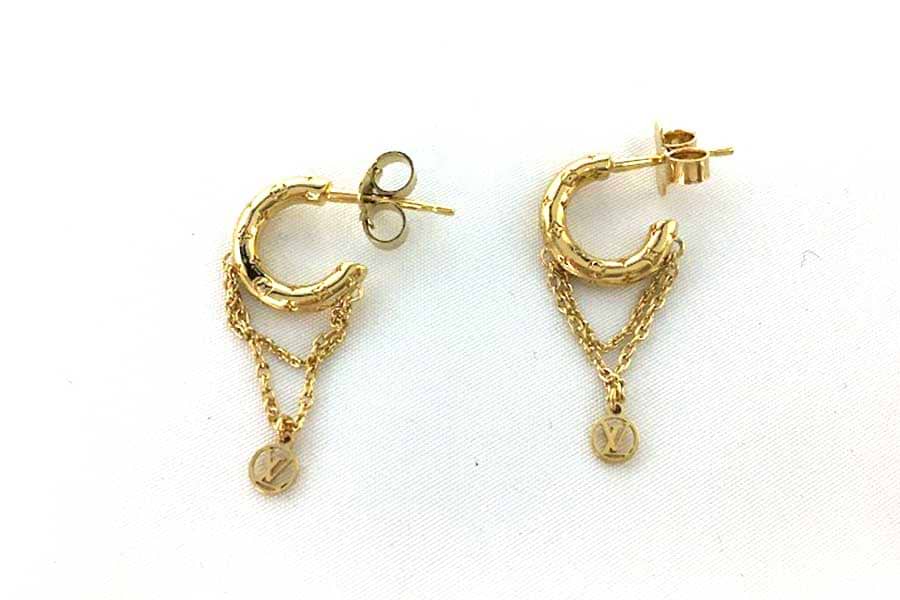 ルイ・ヴィトン　ブックル ドレイユ・ミニ フープ　M00572