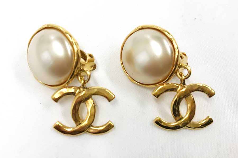 シャネル パール イヤリング 95P