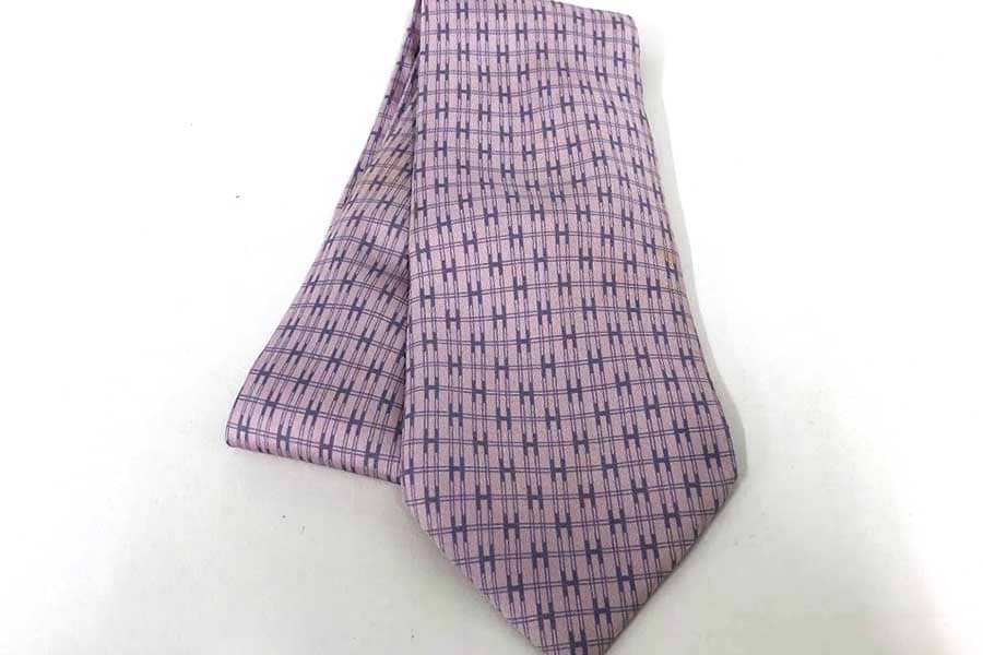 エルメス ネクタイ パープル